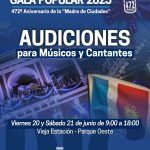 AUDICIONES GALA POPULAR 2025